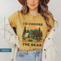 I Choose Bear Shirt Rights Bear Vs Man Shirt Female Empowerment Tik Tok Shirt Man Bear Tiktok T-Shirts, Hoodie, Sweatshirt - T-Shirt, Sweatshirt, Hoodie