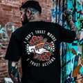 I Don'T Trust Words Printed Designer Naughty Clothes Cotton Menswear Underwear Human T-Shirts, Hoodie, Sweatshirt - T-Shirt, Sweatshirt, Hoodie
