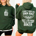 I Don'T Ride My Own Bike But I Do Ride My Own Biker Girl Shirt Casual Street Fleece Hooded Tops Perfect T-Shirts, Hoodie, Sweatshirt - T-Shirt, Sweatshirt, Hoodie