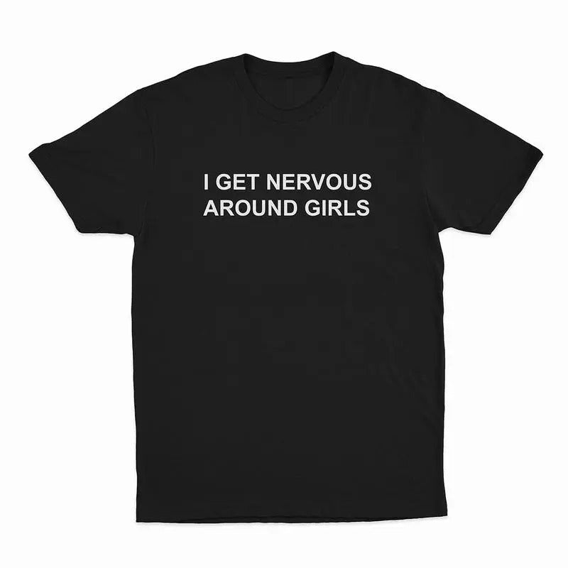 I Get Nervous Around Shirt Printed USA T-Shirts, Hoodie, Sweatshirt - T-Shirt, Sweatshirt, Hoodie