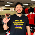 I Got My Ass Ate While Watching Tubi Original Shirt Unisex T-shirt, Sweatshirt, Hoodie, Long Sleeve Tee - T-Shirt, Sweatshirt, Hoodie
