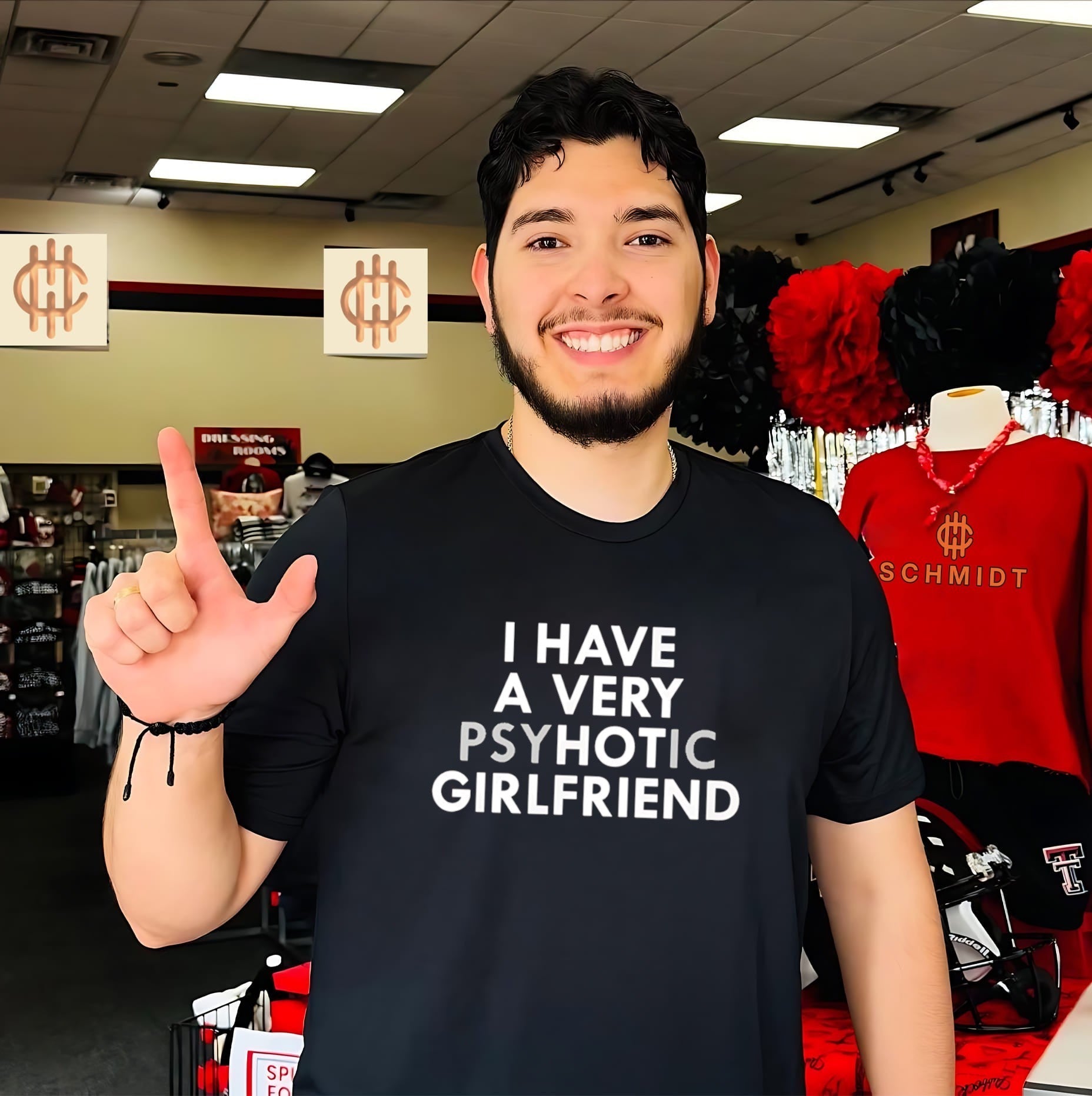 I Have A Very Psychotic Hot Girlfriend shirt Unisex T-shirt, Sweatshirt, Hoodie, Long Sleeve Tee - T-Shirt, Sweatshirt, Hoodie