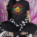 "I Just Want Queso & Lights" Alt Fit Grunge Goth Retro Casual Cotton T-Shirts, Hoodie, Sweatshirt - T-Shirt, Sweatshirt, Hoodie