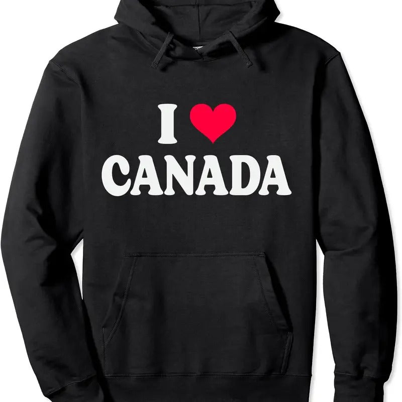 I Love Canada Hooded T-Shirts, Hoodie, Sweatshirt - T-Shirt, Sweatshirt, Hoodie