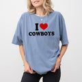 I Love Cowboy Comfort Colors Shirt Cowgirl Cowboy'S Lover Cowgirl Country T-Shirts, Hoodie, Sweatshirt - T-Shirt, Sweatshirt, Hoodie