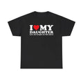 I Love My Daughter Yes She Bought Me This Shirt I Heart My Daughter Yes She Bought Me This Shirt Her Him T-Shirts, Hoodie, Sweatshirt - T-Shirt, Sweatshirt, Hoodie