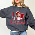 I Love My Girlfriend Custom Photo I Love My Gf I Heart My Girlfriend Top Him Classic Menswear T-Shirts, Hoodie, Sweatshirt - T-Shirt, Sweatshirt, Hoodie