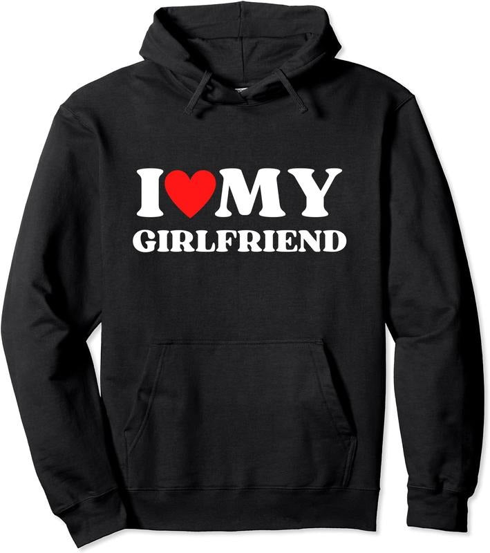 I Love My Girlfriend Heart Girlfriend Hooded Classic Cotton Blend T-Shirts, Hoodie, Sweatshirt - T-Shirt, Sweatshirt, Hoodie