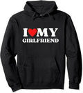 I Love My Girlfriend Heart Girlfriend Hooded Classic Cotton Blend T-Shirts, Hoodie, Sweatshirt - T-Shirt, Sweatshirt, Hoodie