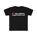I Love My Rotten Ungrateful Cat Cute Funny Meme Personalized I Heart Shirt Funny Shirt T-Shirts, Hoodie, Sweatshirt - T-Shirt, Sweatshirt, Hoodie