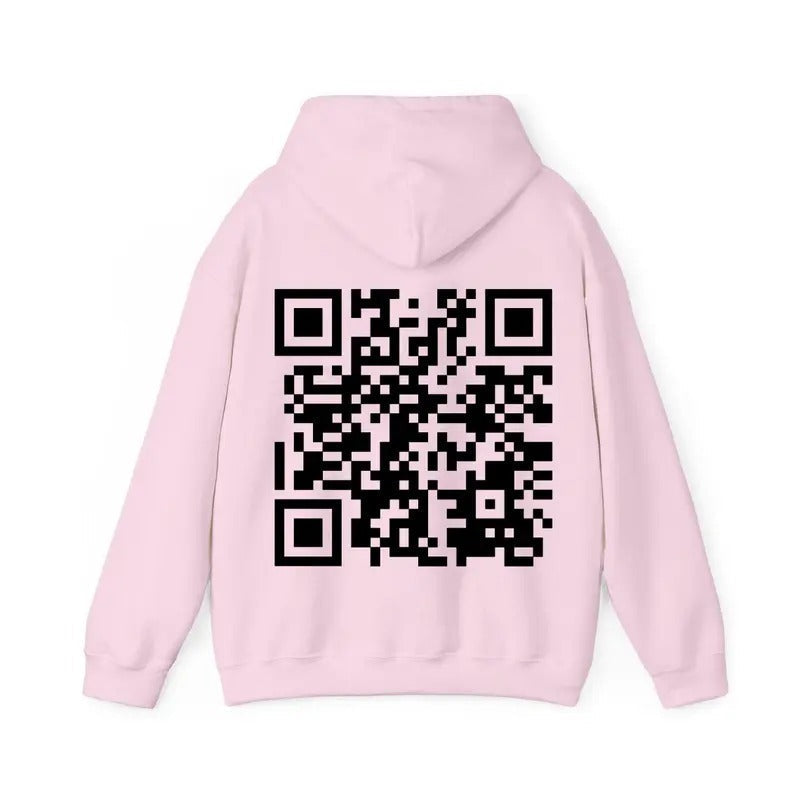 I Love You QR Code Back Side QR Code I Love You Valentine'S Valentines Her Him Classic Fabric Top T-Shirts, Hoodie, Sweatshirt - T-Shirt, Sweatshirt, Hoodie