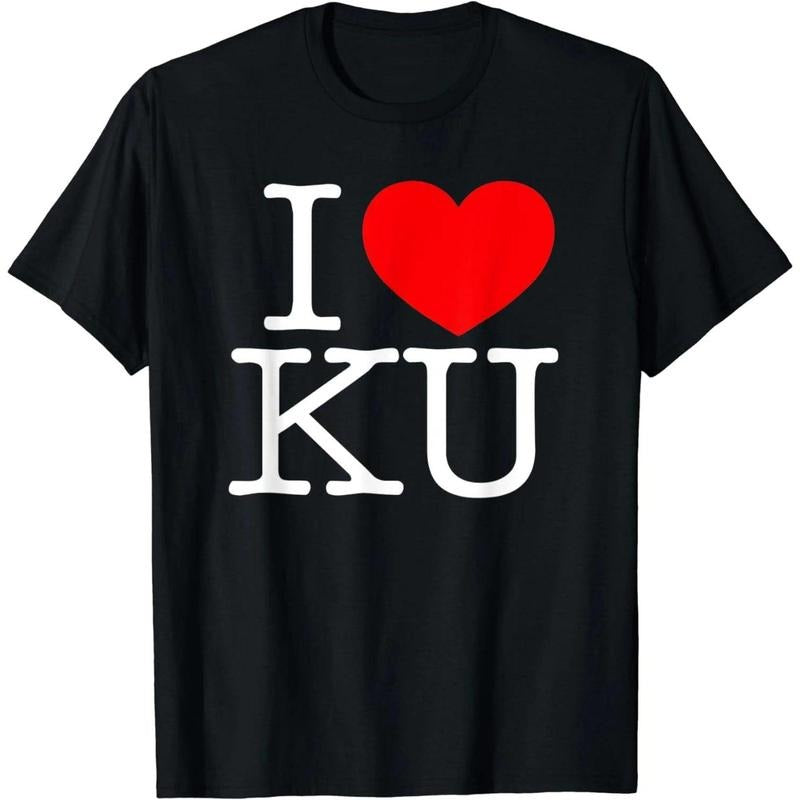 I Love (Heart) KU T-Shirts, Hoodie, Sweatshirt - T-Shirt, Sweatshirt, Hoodie