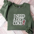 I Need Diet Coke Shirt Diet Coke Retro Coke All Sizes Colors Full Size Tops Womenswear Athletic Collar Fitted Black T-Shirts, Hoodie, Sweatshirt - T-Shirt, Sweatshirt, Hoodie