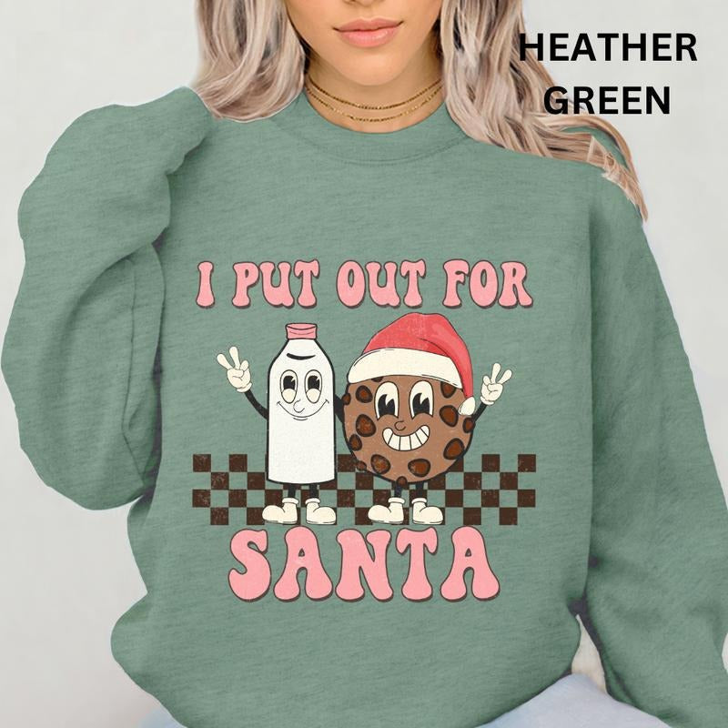I Put Out Santa Winter Season Casual Cotton Polyester T-Shirts, Hoodie, Sweatshirt - T-Shirt, Sweatshirt, Hoodie
