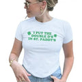 I Put Double D'S St. Paddy'S Day Baby Funny Saint Patricks Day Funny St. Patty'S Baby T-Shirts, Hoodie, Sweatshirt - T-Shirt, Sweatshirt, Hoodie