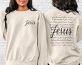 I Speak Name Jesus Front Back Religious Christian Jesus Bible Verses Faith T-Shirts, Hoodie, Sweatshirt - T-Shirt, Sweatshirt, Hoodie