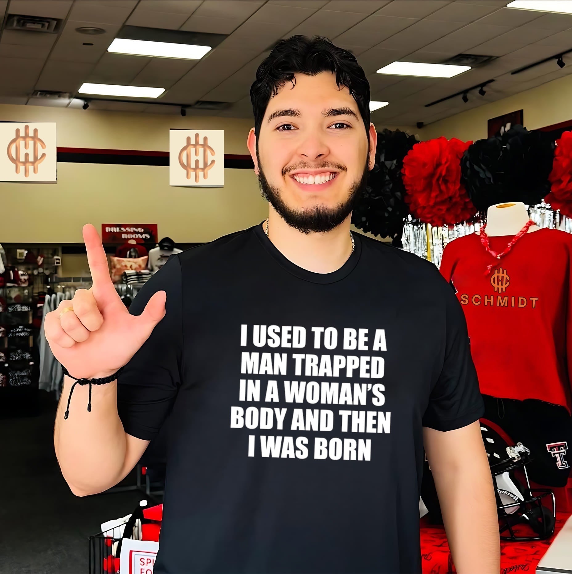 I Used To Be A Man Trapped In A Womans Body And Then I Was Born Shirt Unisex T-shirt, Sweatshirt, Hoodie, Long Sleeve Tee - T-Shirt, Sweatshirt, Hoodie