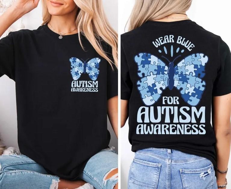 I Blue Autism Awareness Autism Month Shir T-Shirts, Hoodie, Sweatshirt - T-Shirt, Sweatshirt, Hoodie