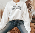 I Woke Up Like This Wedding Said Yes Matching Couples Bridal Shower T-Shirts, Hoodie, Sweatshirt - T-Shirt, Sweatshirt, Hoodie