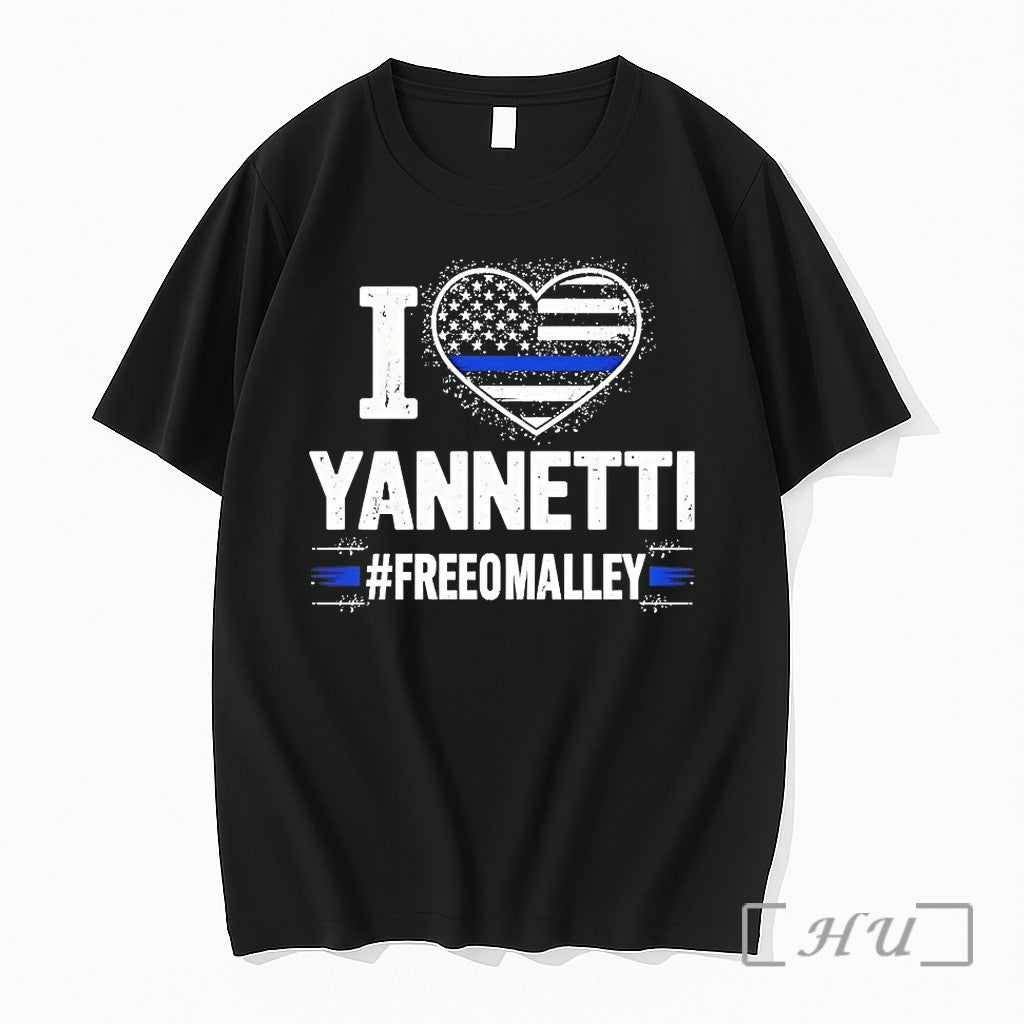 I Love Yannetti Hashtag Free Omalley Tshirts Sweater Hoodie Jpg Unisex T-shirt, Sweatshirt, Hoodie, Long Sleeve Tee - T-Shirt, Sweatshirt, Hoodie
