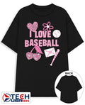 I love baseball stickers shirt Unisex T-shirt, Sweatshirt, Hoodie, Long Sleeve Tee - T-Shirt, Sweatshirt, Hoodie