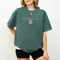 I'M Literally Just Girl Shirt Comfort Colors Girly Coquette Bow Cherry Cute Pink Coquette Bow Shirt I'M Just Girl Cherry Lover Shirt Casual Tops Womenswear Cotton Fabric Fit Chic T-Shirts, Hoodie, Sweatshirt - T-Shirt, Sweatshirt, Hoodie