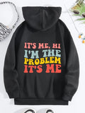 I'M Problem Print Casual Hooded Winter & Fall ; Cotton Womenswear Light Polyester Solid Tops T-Shirts, Hoodie, Sweatshirt - T-Shirt, Sweatshirt, Hoodie
