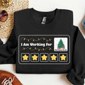 I'M Working Break 5 Stars Education Teacher Shirt Funny Teacher 5 Stars Xmas Tree T-Shirts, Hoodie, Sweatshirt - T-Shirt, Sweatshirt, Hoodie