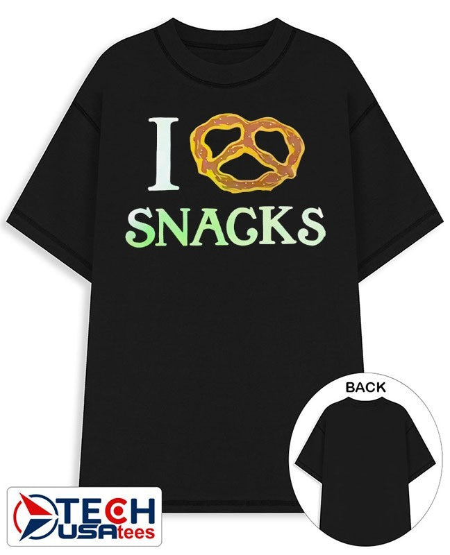 I pretzel snacks Philly shirt Unisex T-shirt, Sweatshirt, Hoodie, Long Sleeve Tee - T-Shirt, Sweatshirt, Hoodie