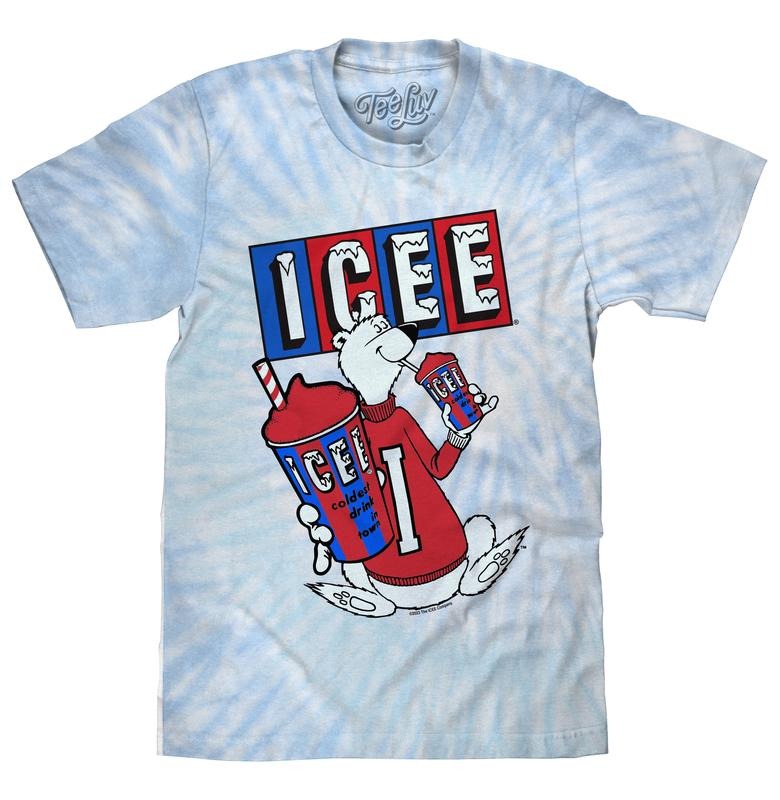 ICEE Polar Bear Tie Dye Blue Purple Tie Dye T-Shirts, Hoodie, Sweatshirt - T-Shirt, Sweatshirt, Hoodie