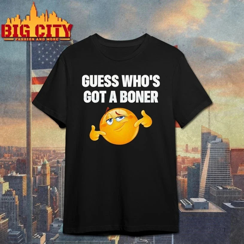 ICon Guess Who’s Got A Boner shirt Unisex T-shirt, Sweatshirt, Hoodie, Long Sleeve Tee - T-Shirt, Sweatshirt, Hoodie