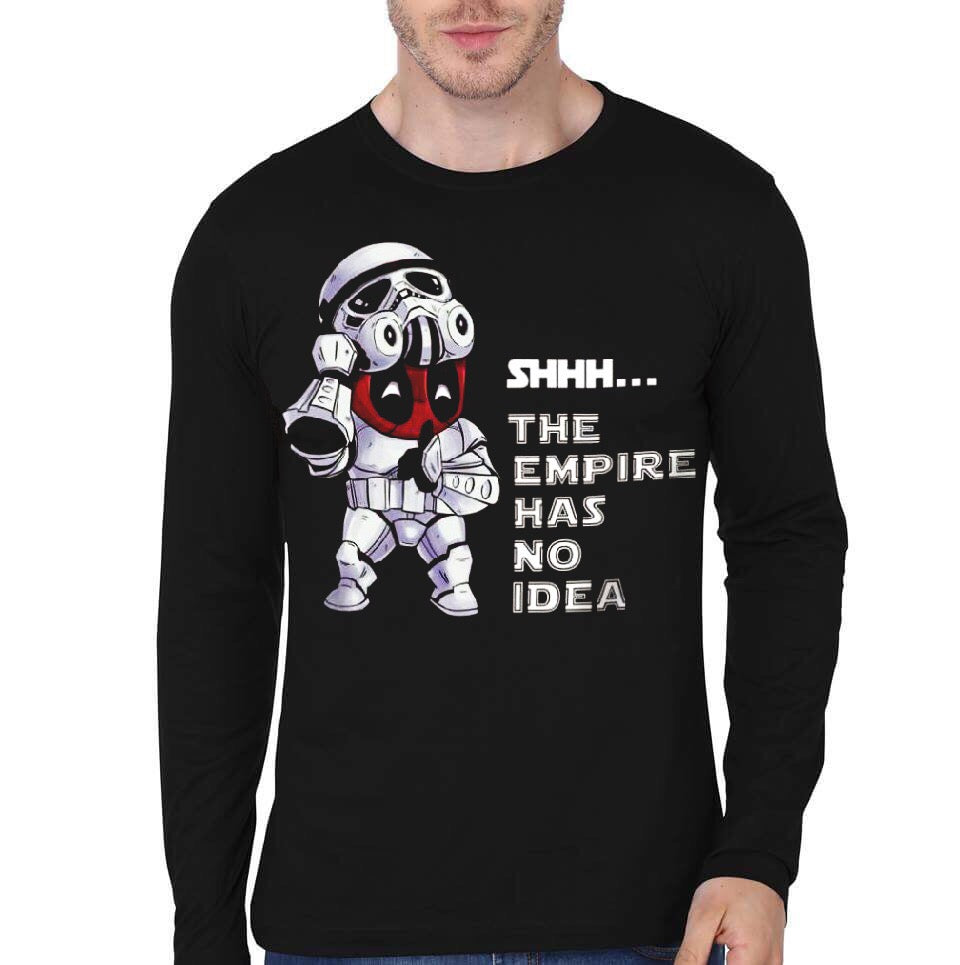 Deadpool Trooper Black Full Sleeve T-Shirts, Hoodie, Sweatshirt - T-Shirt, Sweatshirt, Hoodie