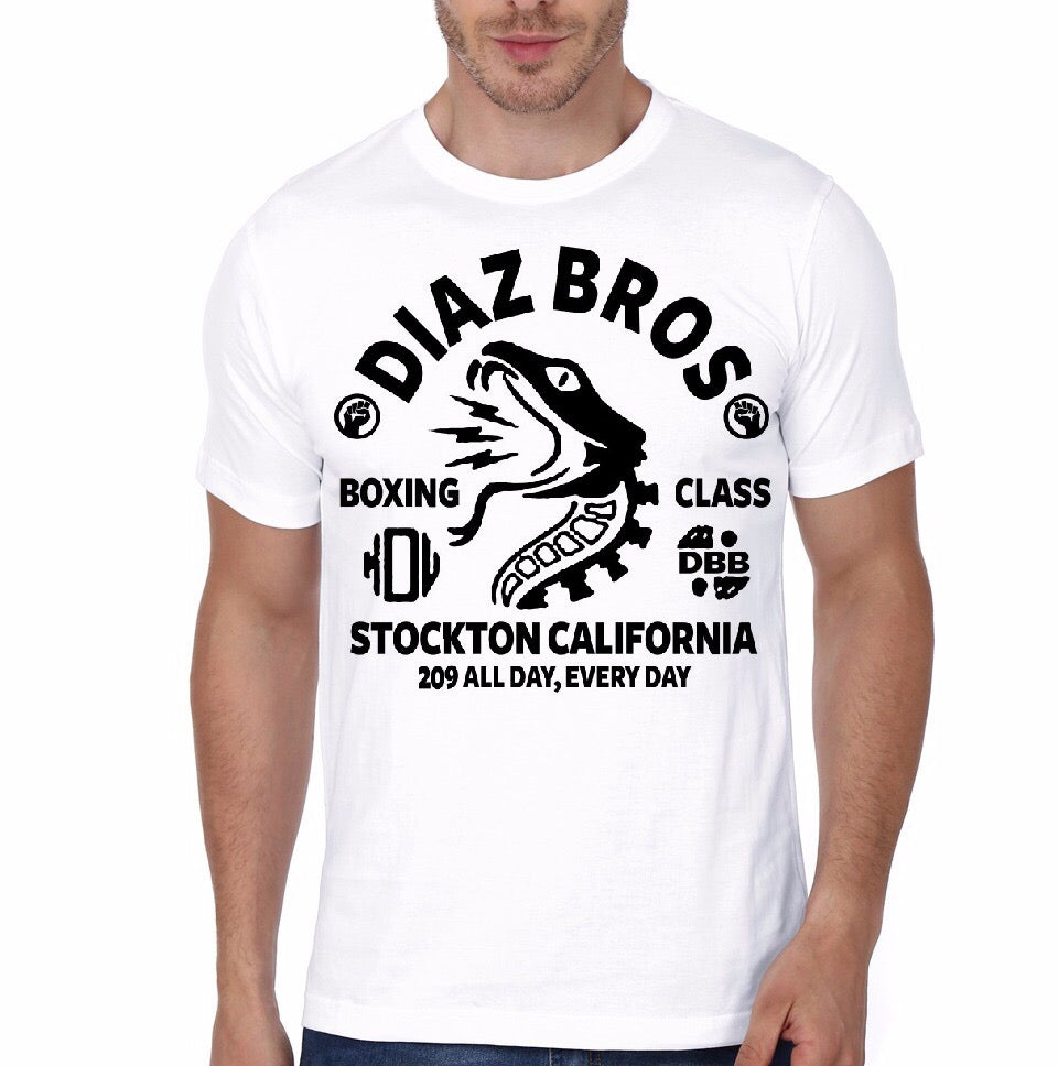 Diaz Brothers Boxing Class White T-Shirts, Hoodie, Sweatshirt - T-Shirt, Sweatshirt, Hoodie