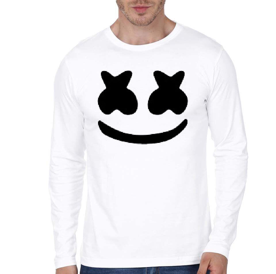 Marshmellow Face White Full Sleeve T-Shirts, Hoodie, Sweatshirt - T-Shirt, Sweatshirt, Hoodie