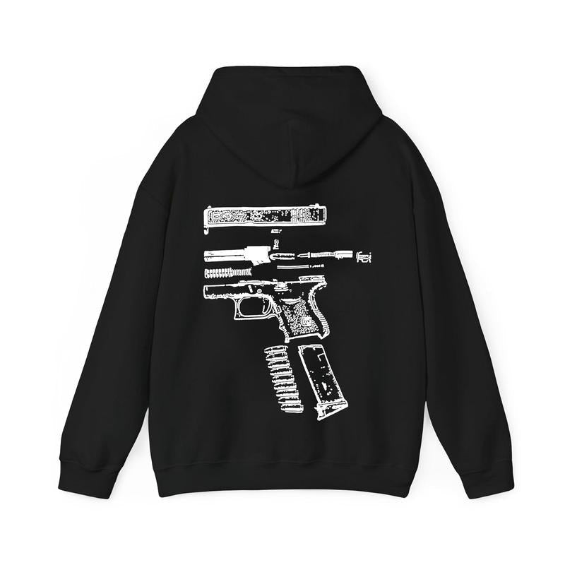 GLOCK WE TRUST DOUBLE SIDE VERSION CASUAL TRENDING Cotton Long Sleeve Comfort Colors T-Shirts, Hoodie, Sweatshirt - T-Shirt, Sweatshirt, Hoodie