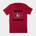 Never Daunted Vintage IU Oval Logo T-Shirts, Hoodie, Sweatshirt - T-Shirt, Sweatshirt, Hoodie