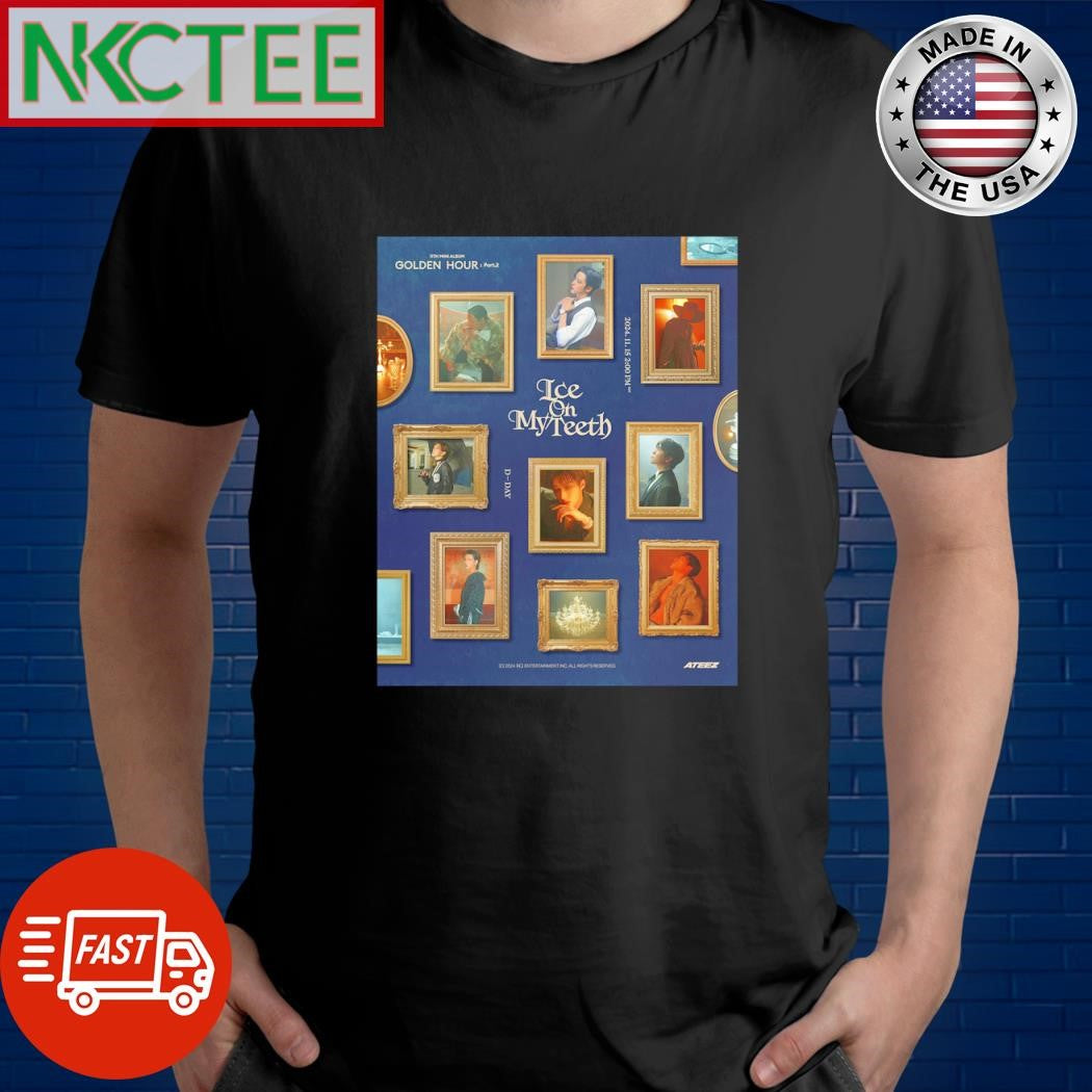 Ice On My Teeth Golden Hour 2 shirt Unisex T-shirt, Sweatshirt, Hoodie, Long Sleeve Tee - T-Shirt, Sweatshirt, Hoodie