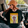 Ice Out L.. Shirt Human Rights Shirt Ice Protest Anti ICE Protest Shirt California Immigration Justice T-Shirts, Hoodie, Sweatshirt - T-Shirt, Sweatshirt, Hoodie