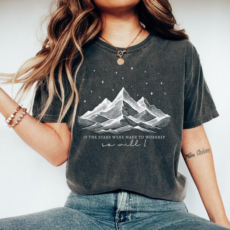 If Stars Were Made Worship Shirt Christian Bible Verse Shirt Faith Christian Religious Shirt Jesus Lover Shirt T-Shirts, Hoodie, Sweatshirt - T-Shirt, Sweatshirt, Hoodie