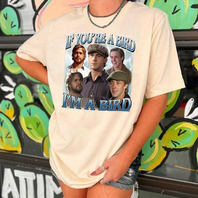 If You'Re Bird I'M Bird Softstyle Vintage Shirt Woman Man T-Shirts, Hoodie, Sweatshirt - T-Shirt, Sweatshirt, Hoodie