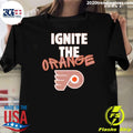Ignite The Orange Flyers 2026 Playoff Shirt Unisex T-shirt, Sweatshirt, Hoodie, Long Sleeve Tee - T-Shirt, Sweatshirt, Hoodie