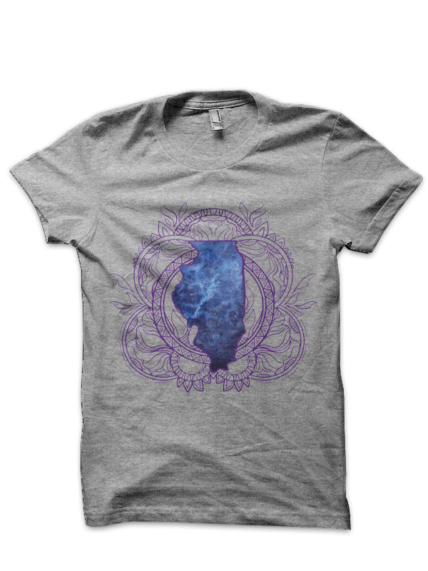 Illinois Mandala T-Shirts, Hoodie, Sweatshirt - T-Shirt, Sweatshirt, Hoodie