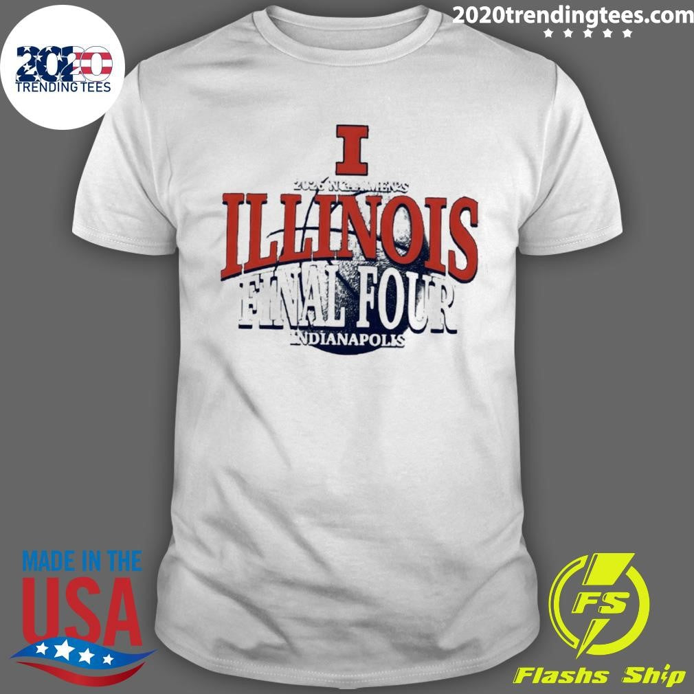 Illinois Fighting Illini Mens Basketball 2026 Final Four Indianapolis Shirt Unisex T-shirt, Sweatshirt, Hoodie, Long Sleeve Tee - T-Shirt, Sweatshirt, Hoodie