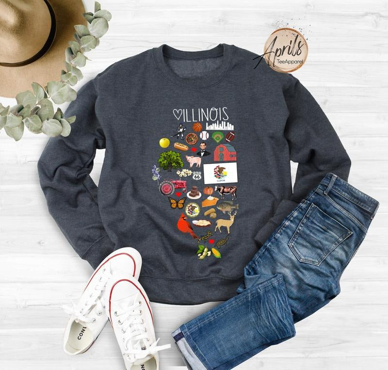 Illinois Illinois T-Shirts, Hoodie, Sweatshirt - T-Shirt, Sweatshirt, Hoodie