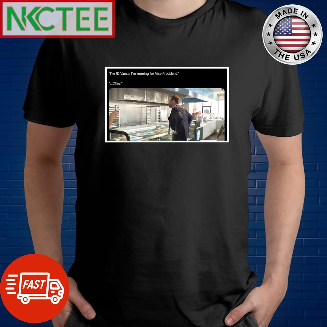Im JD Vance, Im running for Vice President shirt Unisex T-shirt, Sweatshirt, Hoodie, Long Sleeve Tee - T-Shirt, Sweatshirt, Hoodie