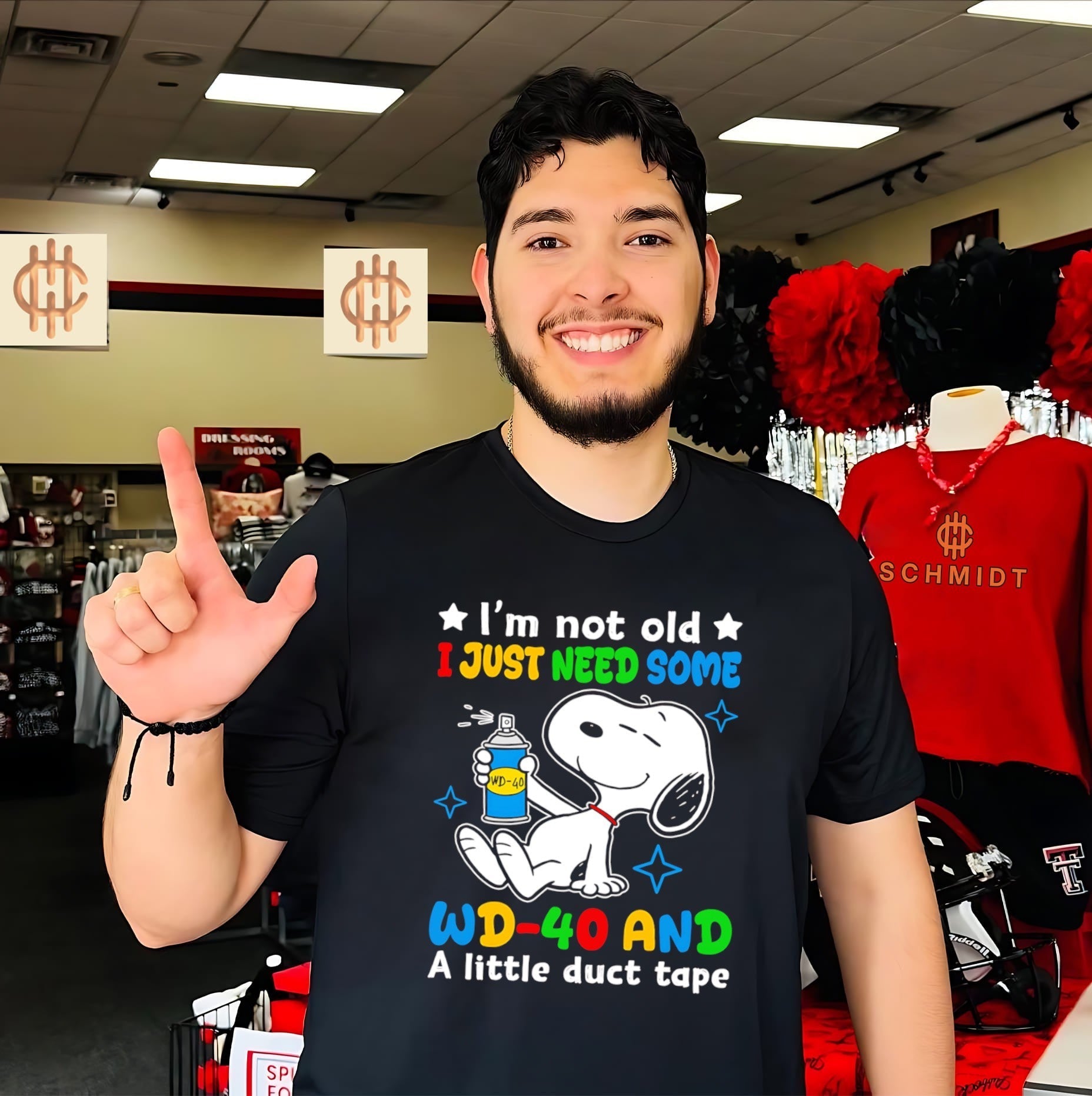 Im Not Old I Just Need Some WD-40 and a Little Duct Tape shirt Unisex T-shirt, Sweatshirt, Hoodie, Long Sleeve Tee - T-Shirt, Sweatshirt, Hoodie