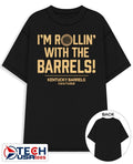 Im Rollin with the Barrels Kentucky Barrels Arena Football shirt Unisex T-shirt, Sweatshirt, Hoodie, Long Sleeve Tee - T-Shirt, Sweatshirt, Hoodie