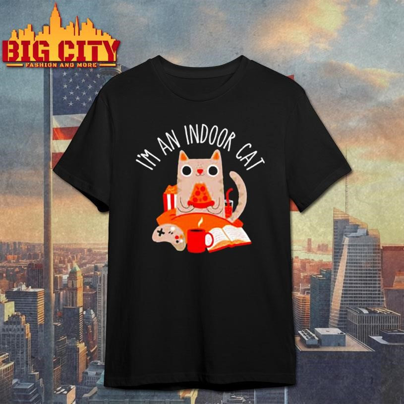 Im an indoor cat graphic shirt Unisex T-shirt, Sweatshirt, Hoodie, Long Sleeve Tee - T-Shirt, Sweatshirt, Hoodie