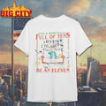 In A World Full Of Tens Be An Eleven Alphabet Hawkins The Upside Down christmas light shirt - T-Shirt, Sweatshirt, Hoodie