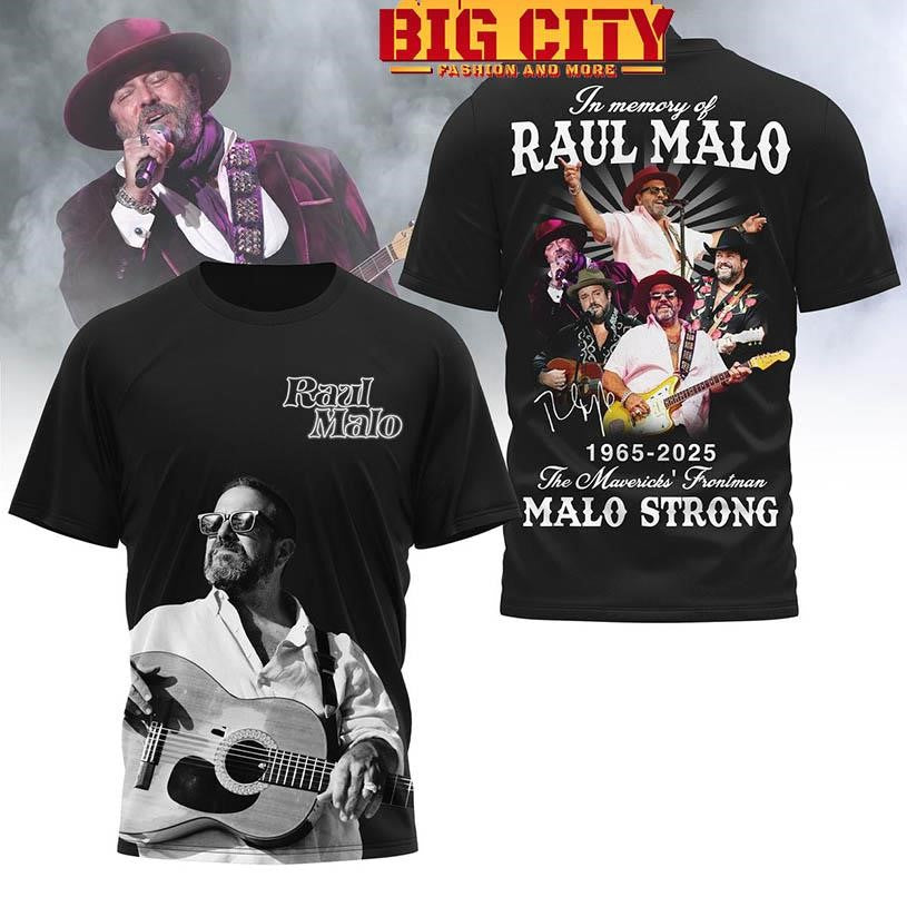 In Memory Of Raul Marlo 1965 2025 Two Sided Shirt Unisex T-shirt, Sweatshirt, Hoodie, Long Sleeve Tee - T-Shirt, Sweatshirt, Hoodie